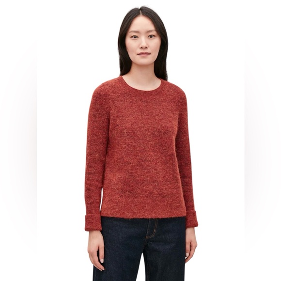 COS | Wool-Alpaca Jumper Cozy Crewneck Fall - Picture 1 of 6